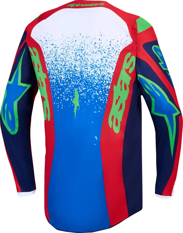 JERSEY YTH FLUID DRAG BL/NV/RD/WH - 2