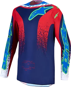 JERSEY YTH FLUID DRAG BL/NV/RD/WH