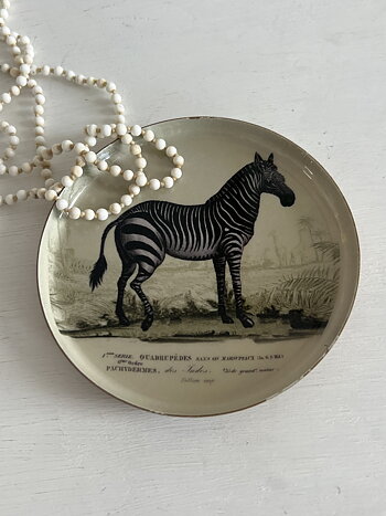 BRICKA AV EMALJ - ZEBRA