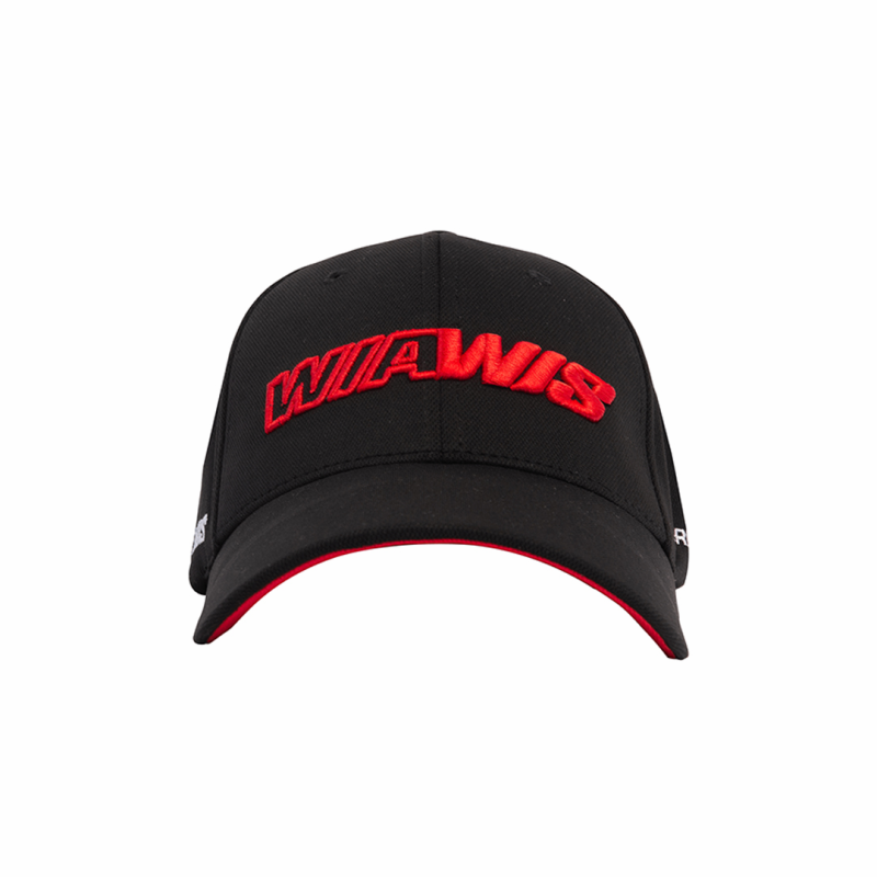 Wiawis Hat Folding Cap Black/Red 