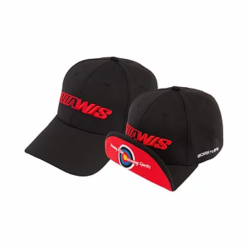 Wiawis Hat Folding Cap Black/Red 