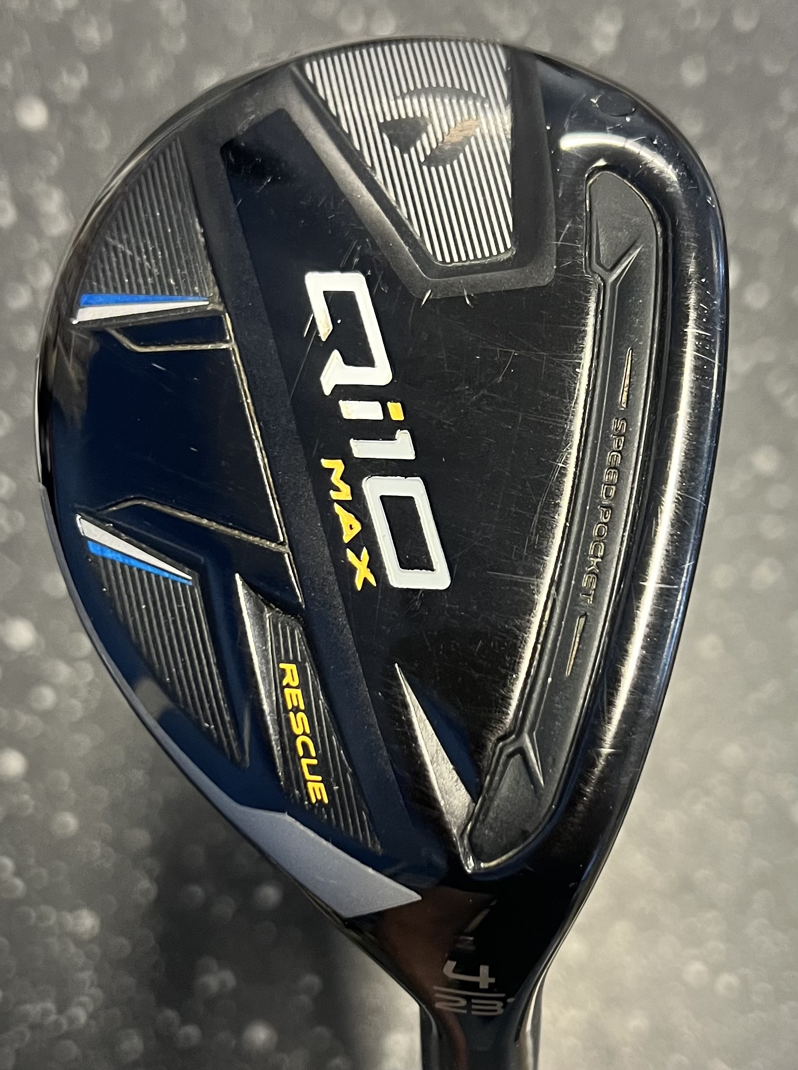 TaylorMade Qi10 Max Hybrid 4   23 grader