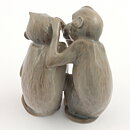 Ingeborg Plockross Irminger (20th Century) Pair of Monkeys #1524 8 cm