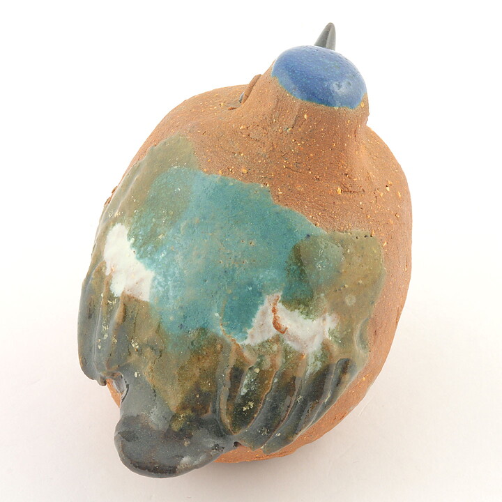 Gunnar Hansson (1960s) Swelling Stoneware  Bird 7 cm (11)
