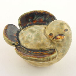 ジョセフサイモン  アースカラーの小鳥  7cm  1960年代  (3)