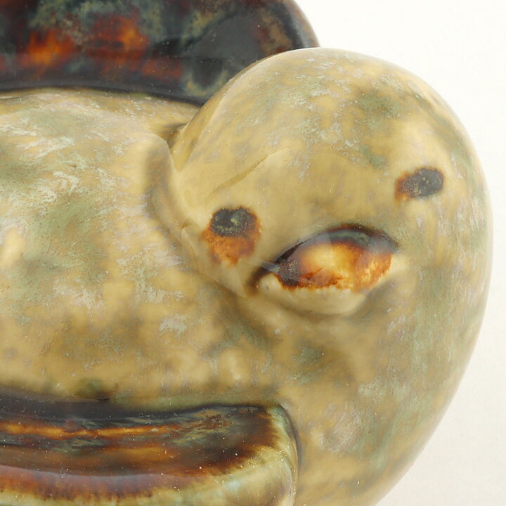 ジョセフサイモン  アースカラーの小鳥  7cm  1960年代  (3)
