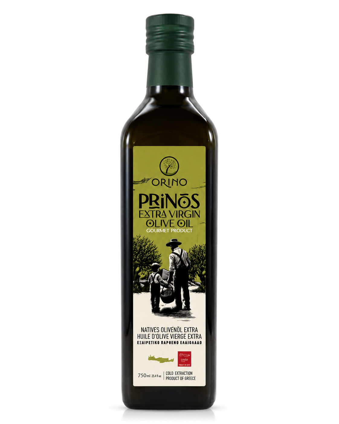 PRINOS Extra Jungfrau Olivolja 750ml – Kreta