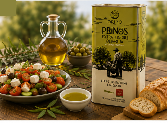 PRINOS Extra Jungfrau Olivolja 750ml – Kreta - 3