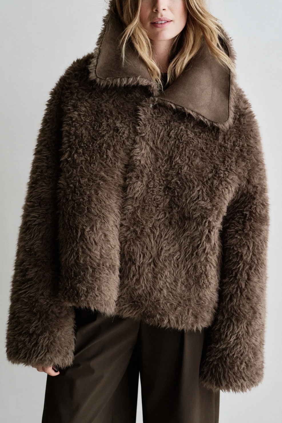 Penn & Ink NY  - Reversable Coat Tabac - 2