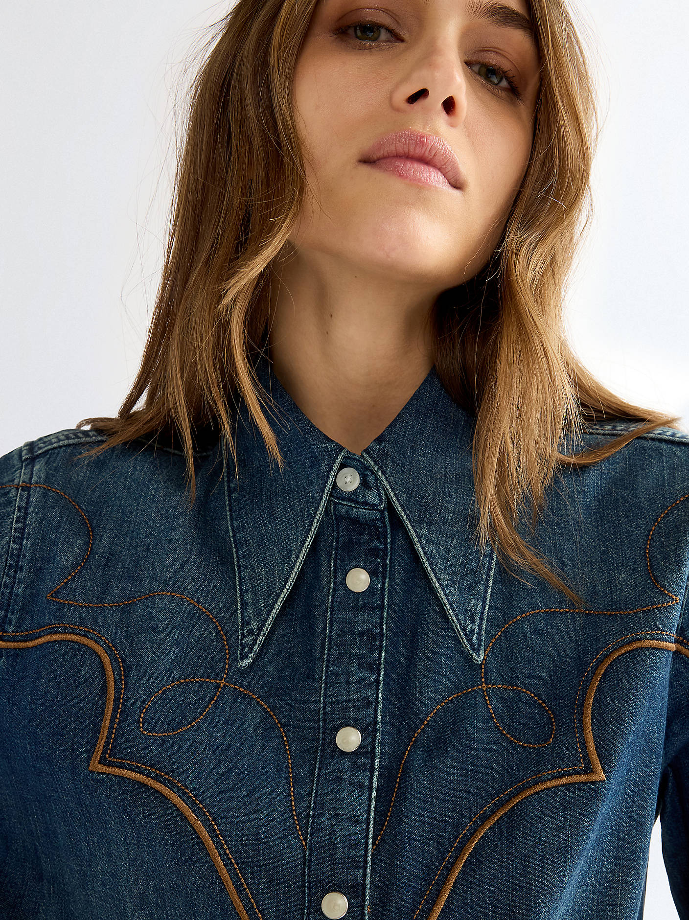 REGULAR WESTERN YOKE SHIRT - 3