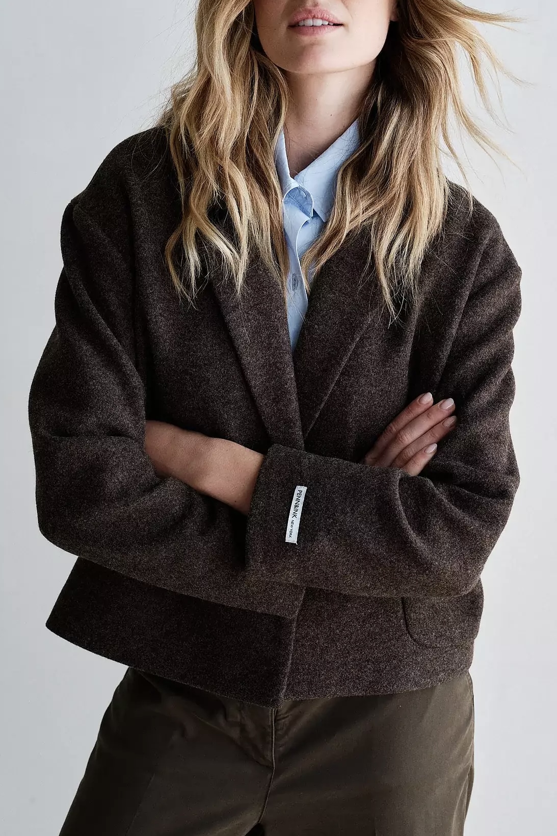 Penn & Ink NY  - Coat Tabac - 2