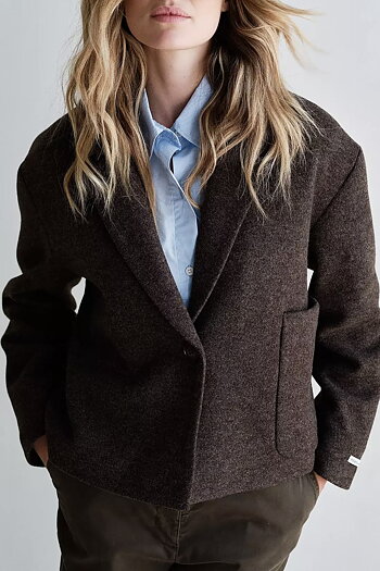 Penn & Ink NY  - Coat Tabac