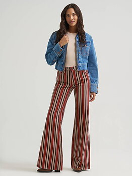 Wrangler Montana flare jeans desert disco 