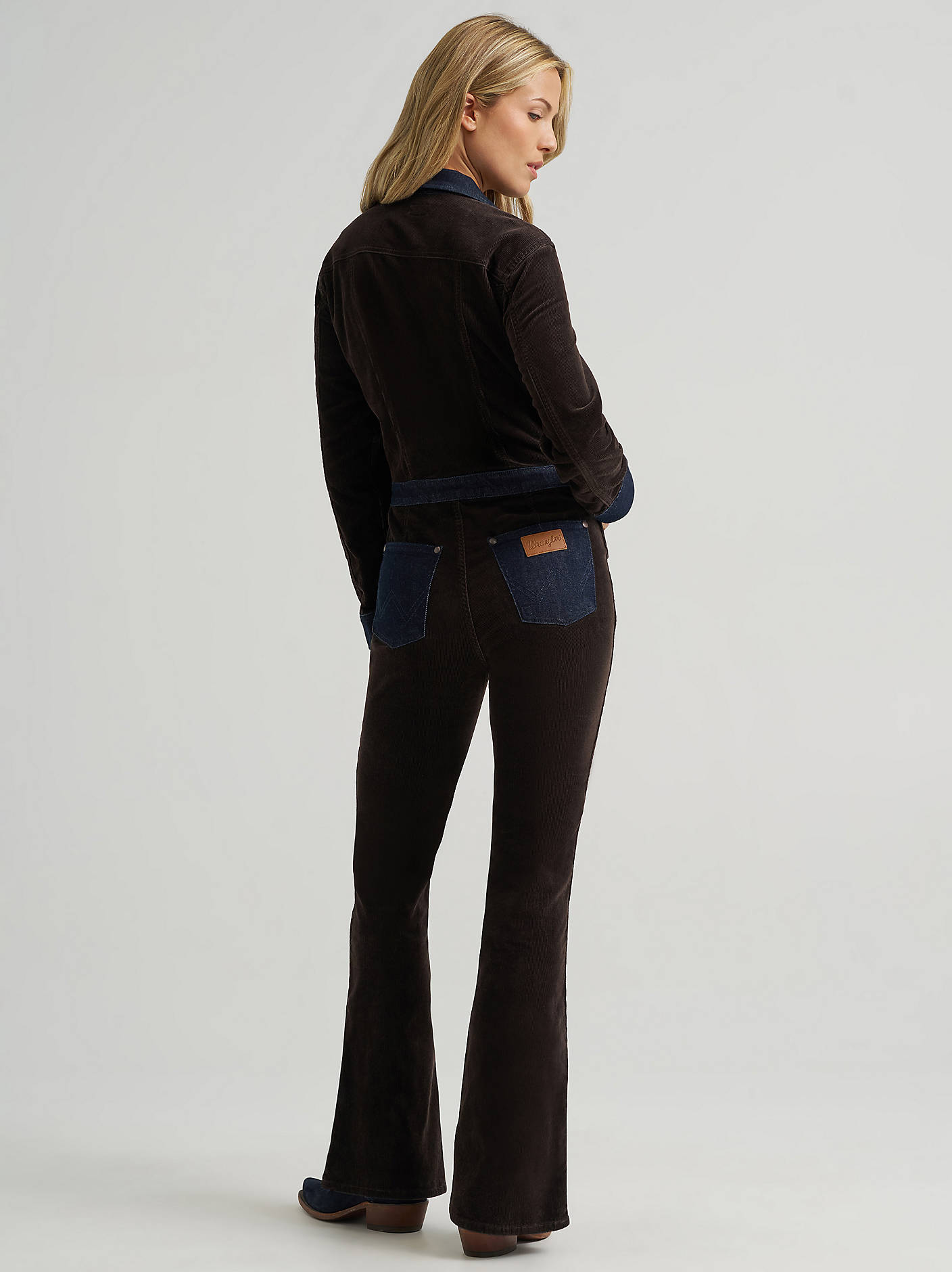 Wrangler montana coverall brun manchetser - 2