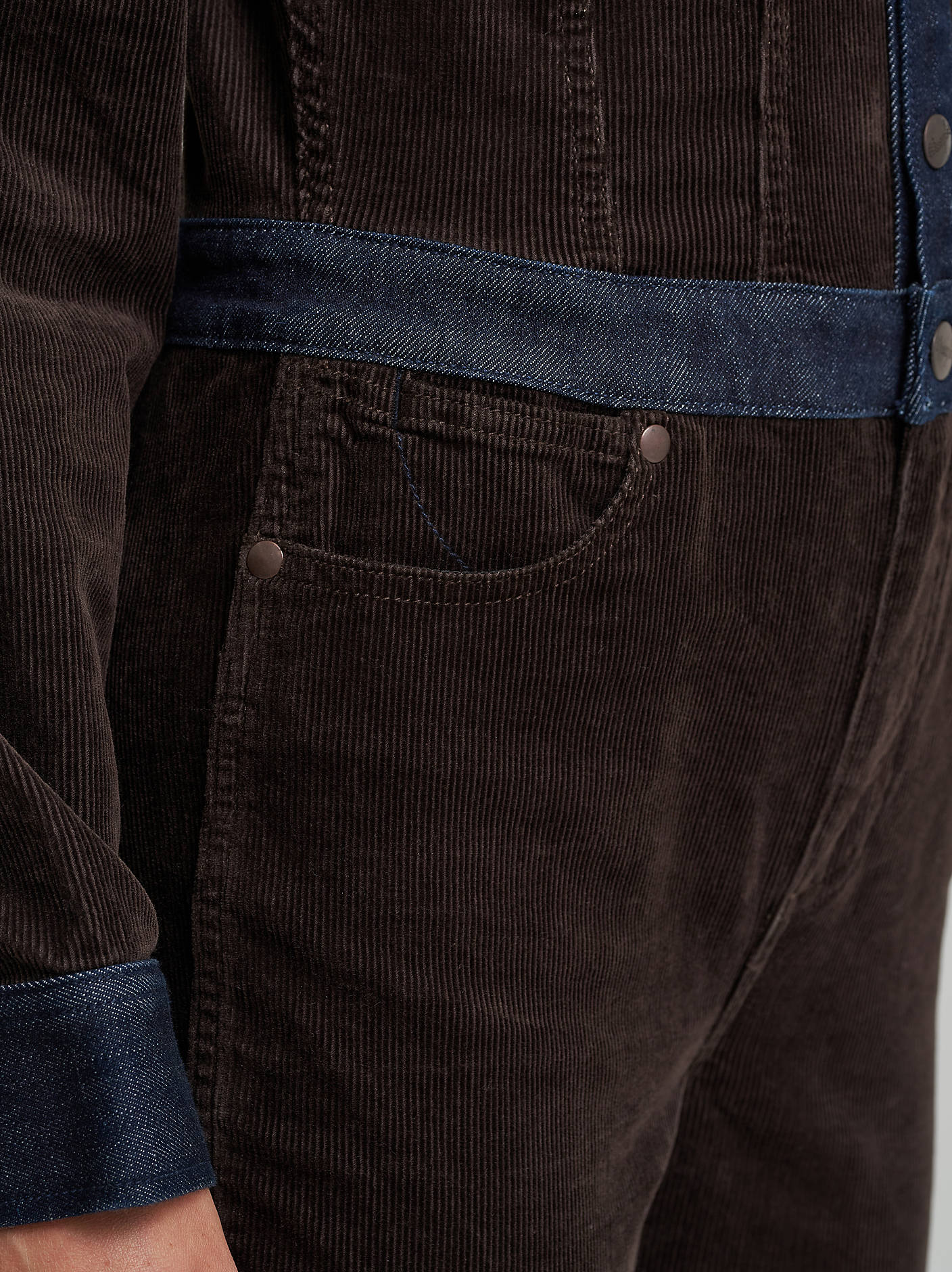 Wrangler montana coverall brun manchetser - 7