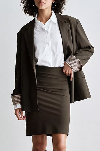 Penn & Ink NY  - Skirt Tabac