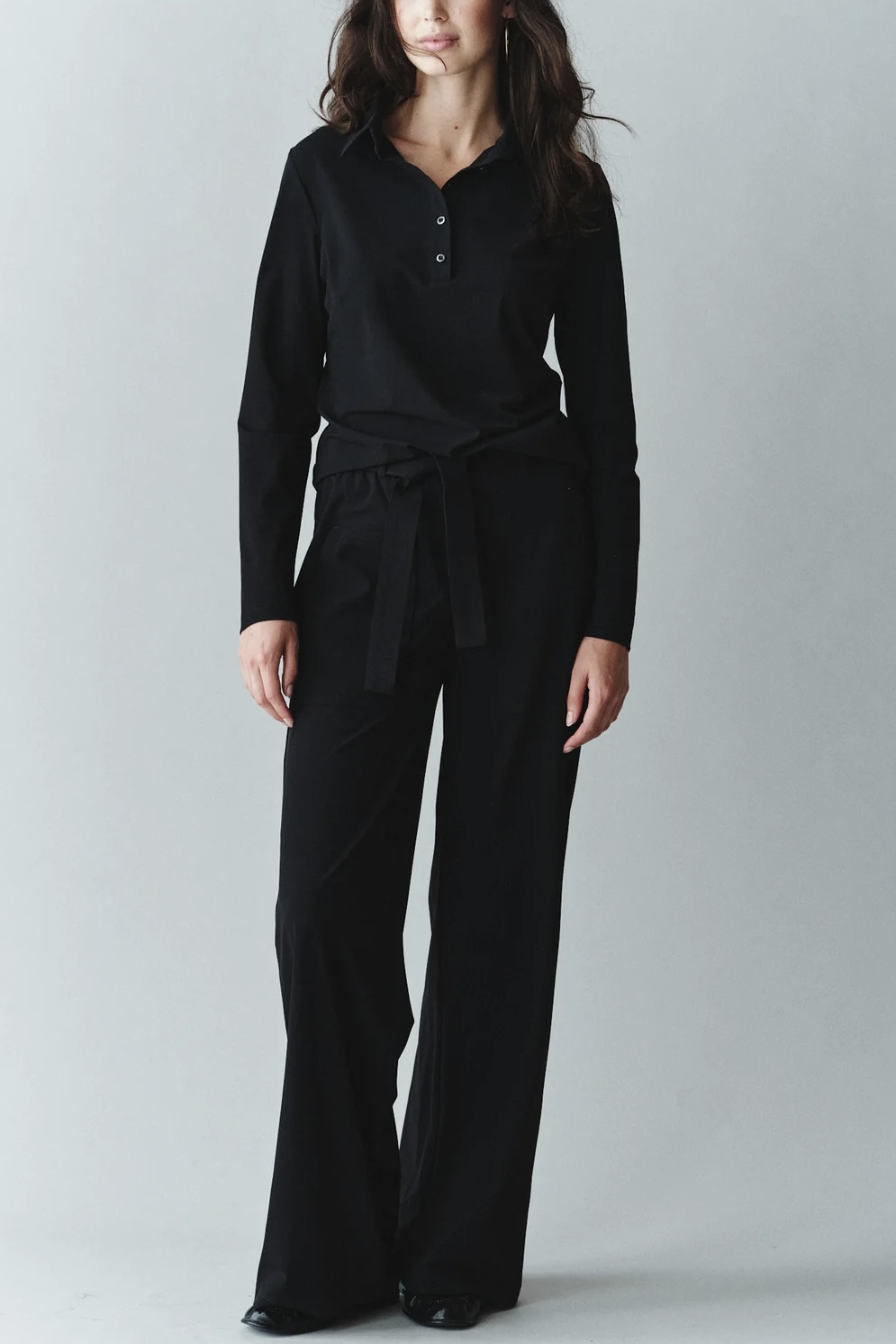 Penn & Ink NY  - Bowie Trousers Black - 4