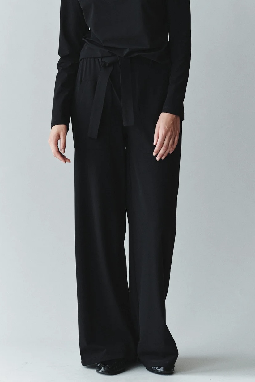 Penn & Ink NY  - Bowie Trousers Black - 3