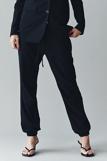 Penn & Ink NY  - Quincy Trousers Black