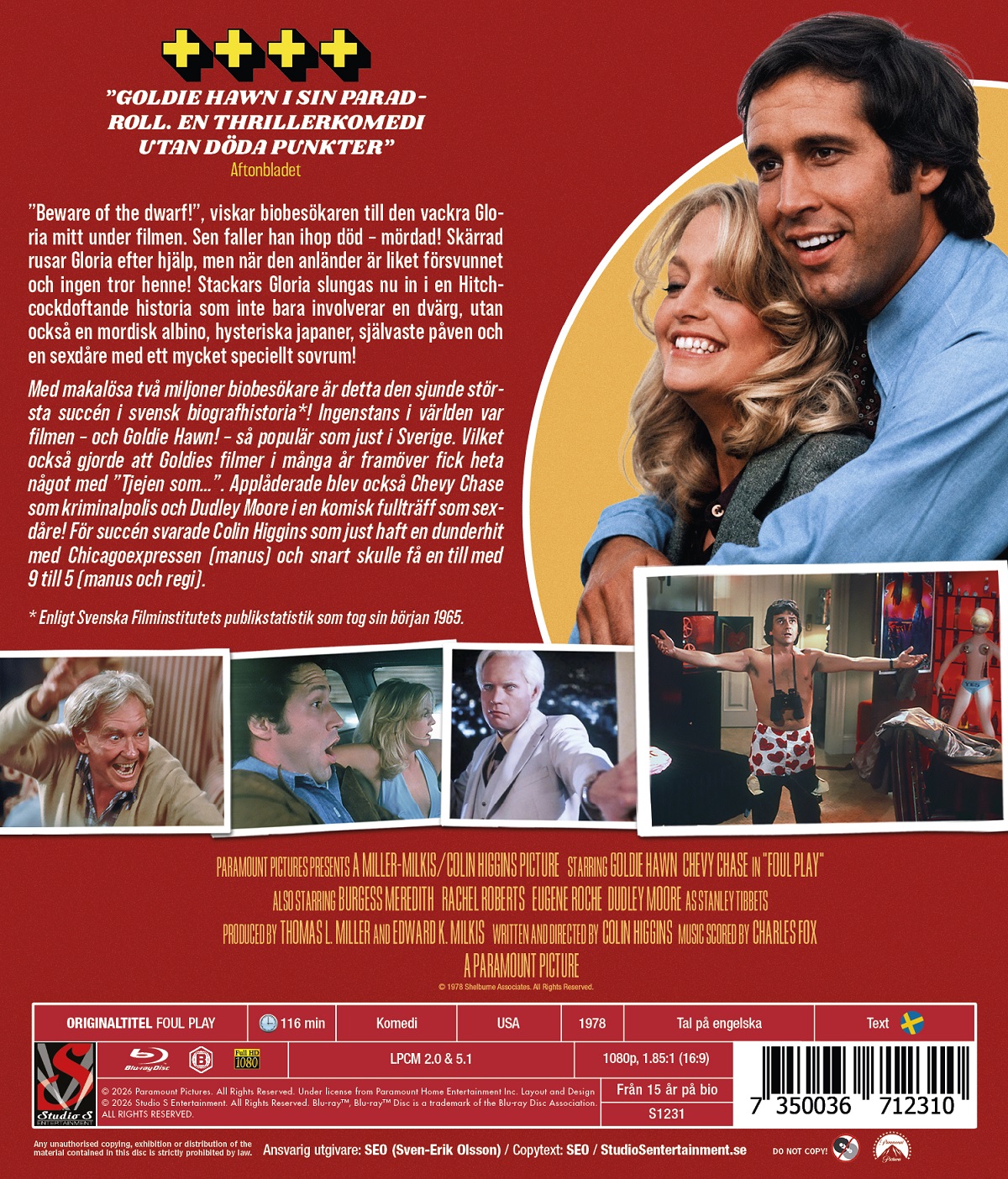 Tjejen Som Visste För Mycket (Blu-ray) - 2
