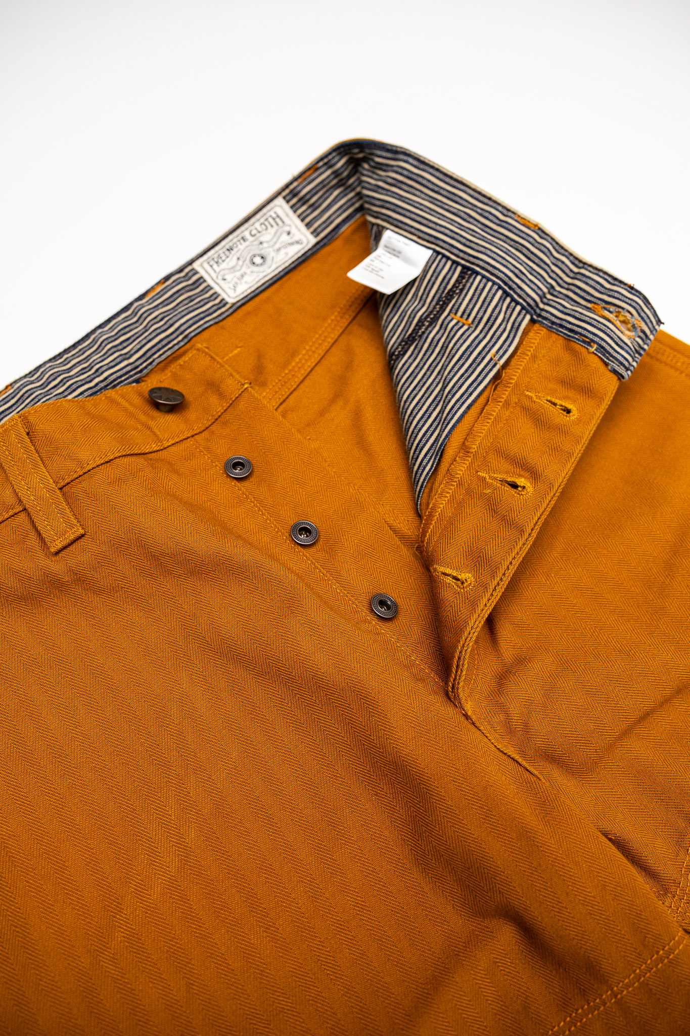 Freenote - Ortega Pant 13 Ounce Rust Herringbone - 7