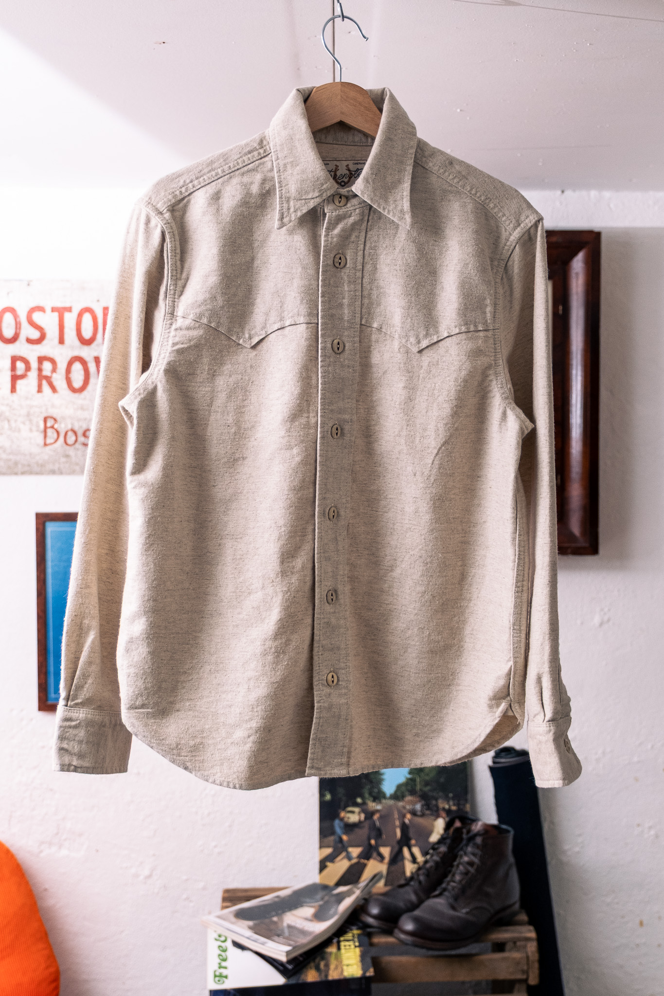 Freenote - Huntsman Shirt Natural Nep