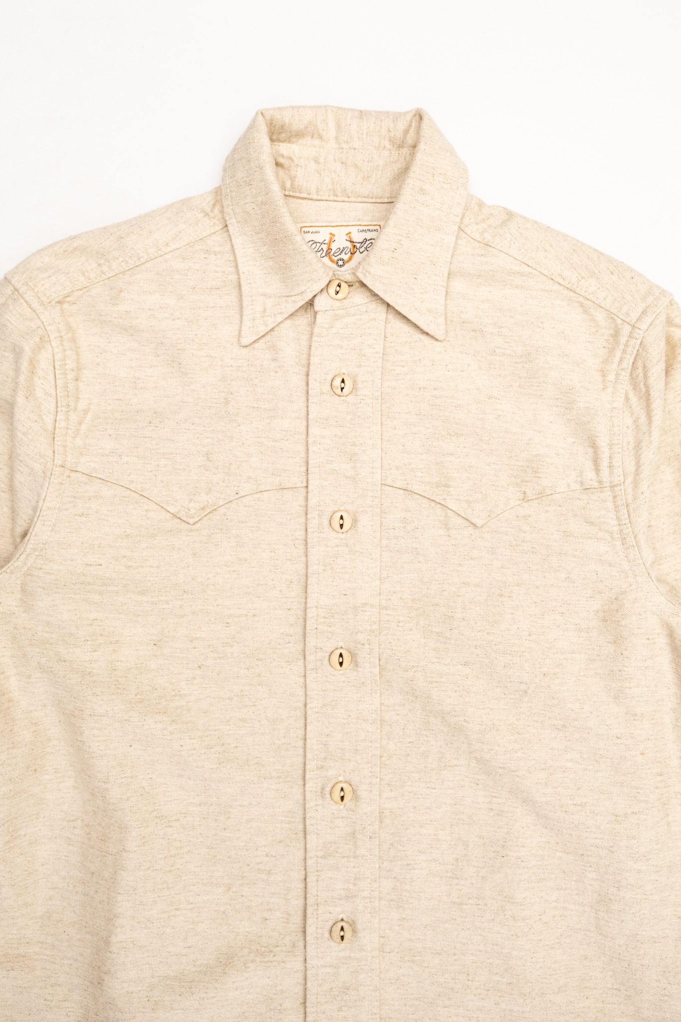 Freenote - Huntsman Shirt Natural Nep - 4