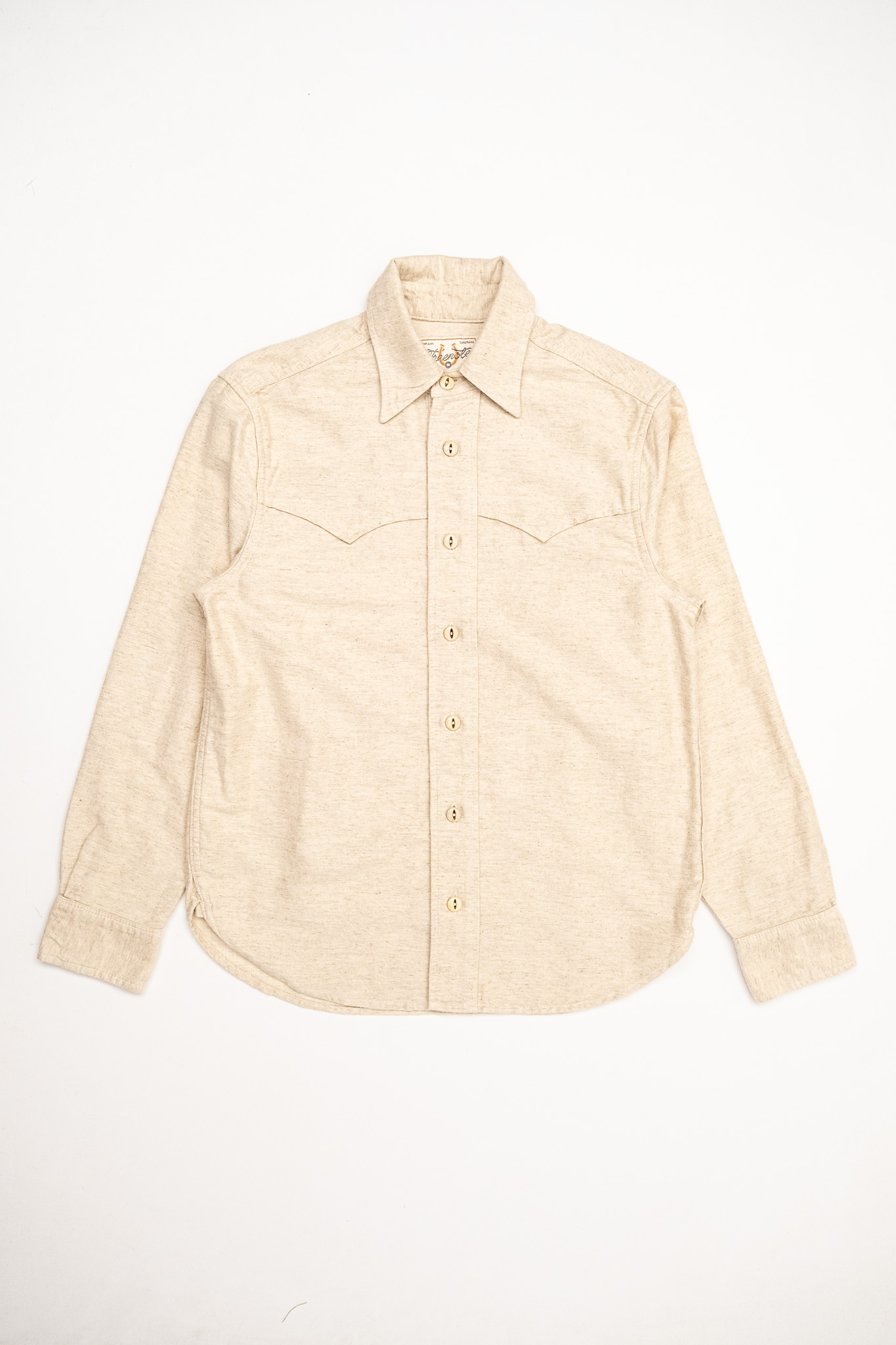 Freenote - Huntsman Shirt Natural Nep - 2