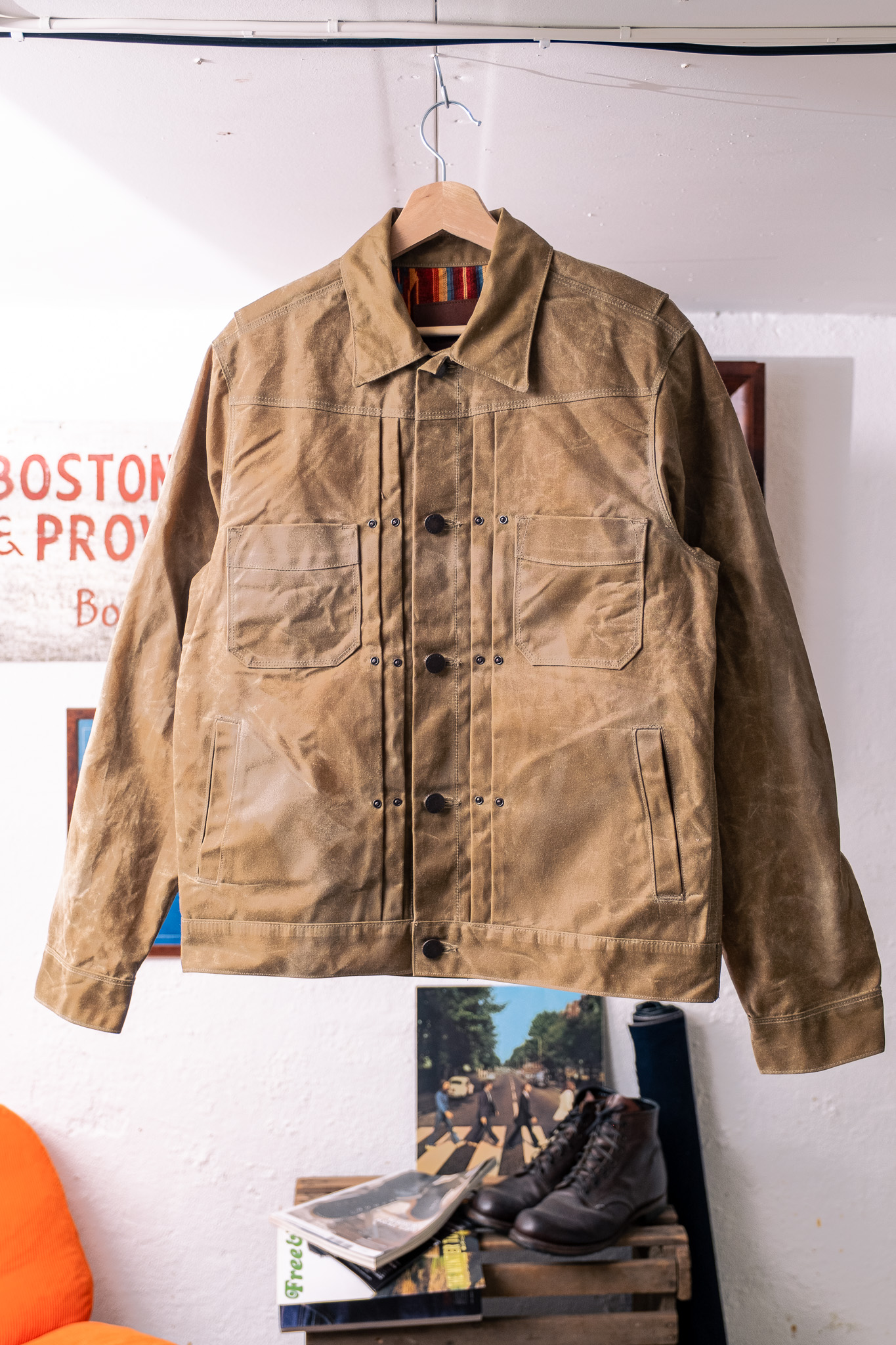Freenote - RJ-1 Rider Jacket Tumbleweed