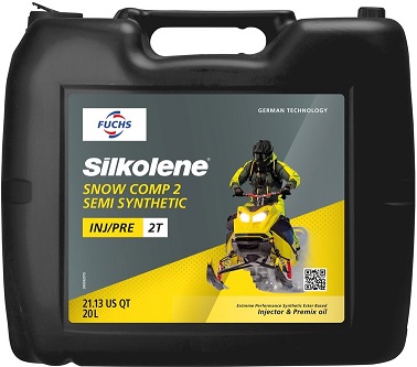 Silkolene Snow Comp 2 Semi-synthetic 5 Liter 551-316-005 - 4