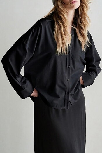 Penn & Ink NY  - Blouse Black