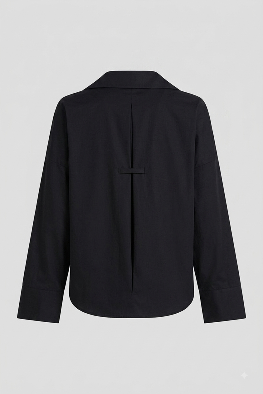 Penn & Ink NY  - Blouse Black - 3