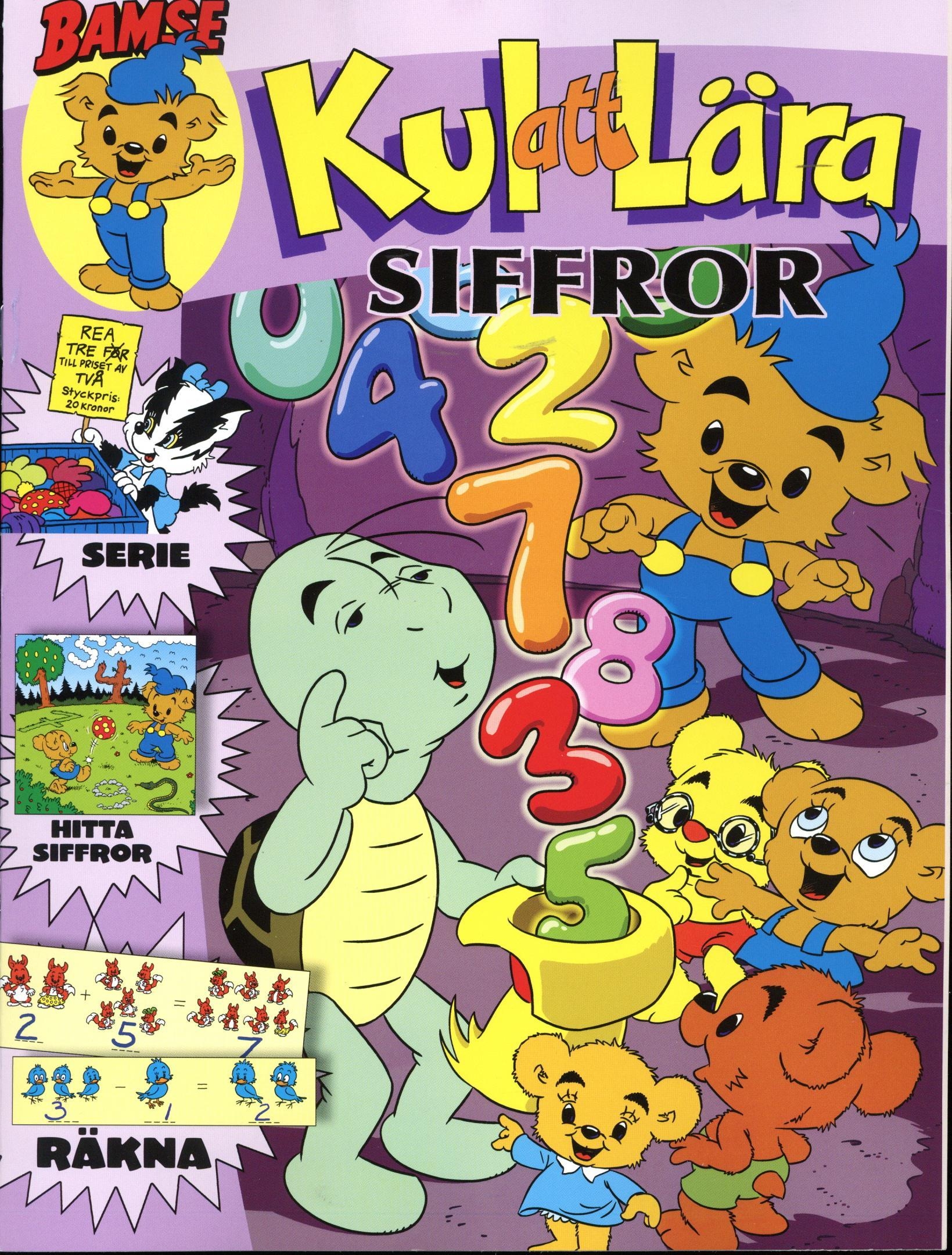 Bamse Kul att Lära nr 4 2026, Siffror