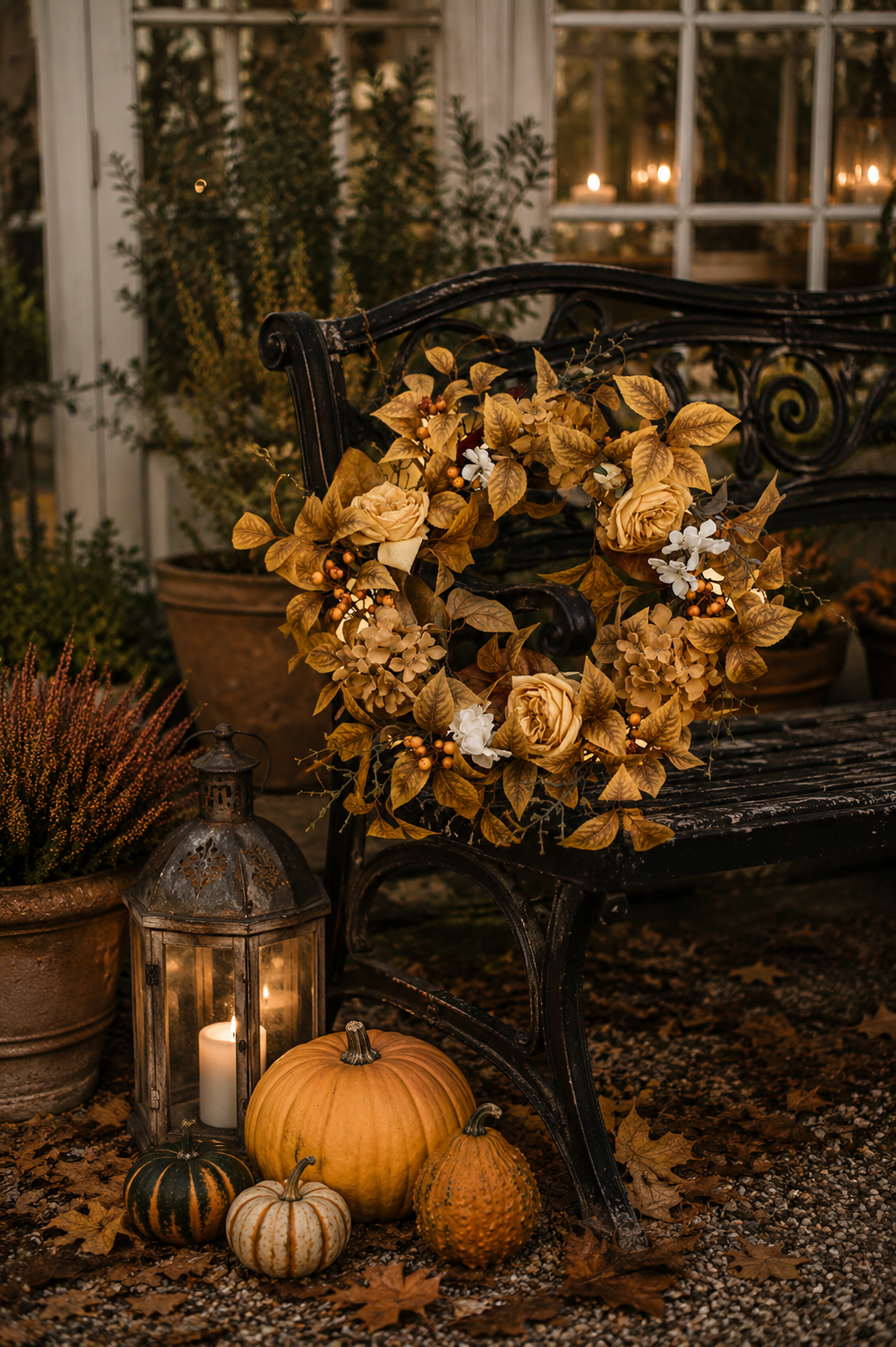 Autumn wreath  60 cm - 5