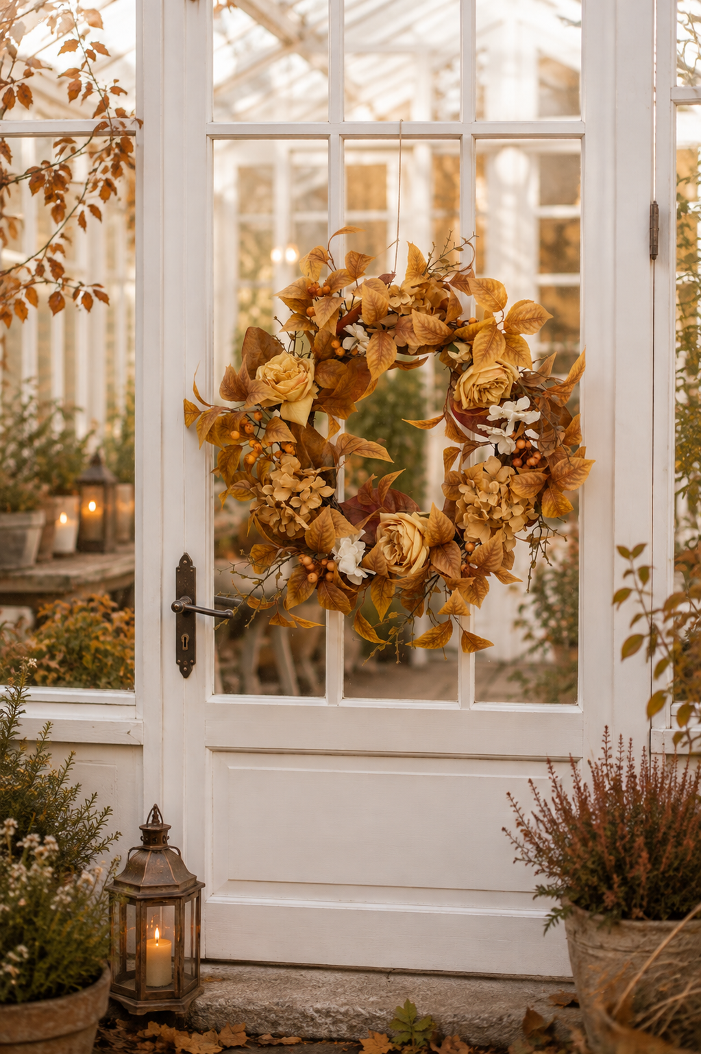 Autumn wreath  60 cm - 2