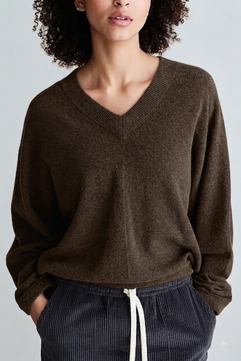 Penn & Ink NY  - Jumper Tabac - 3