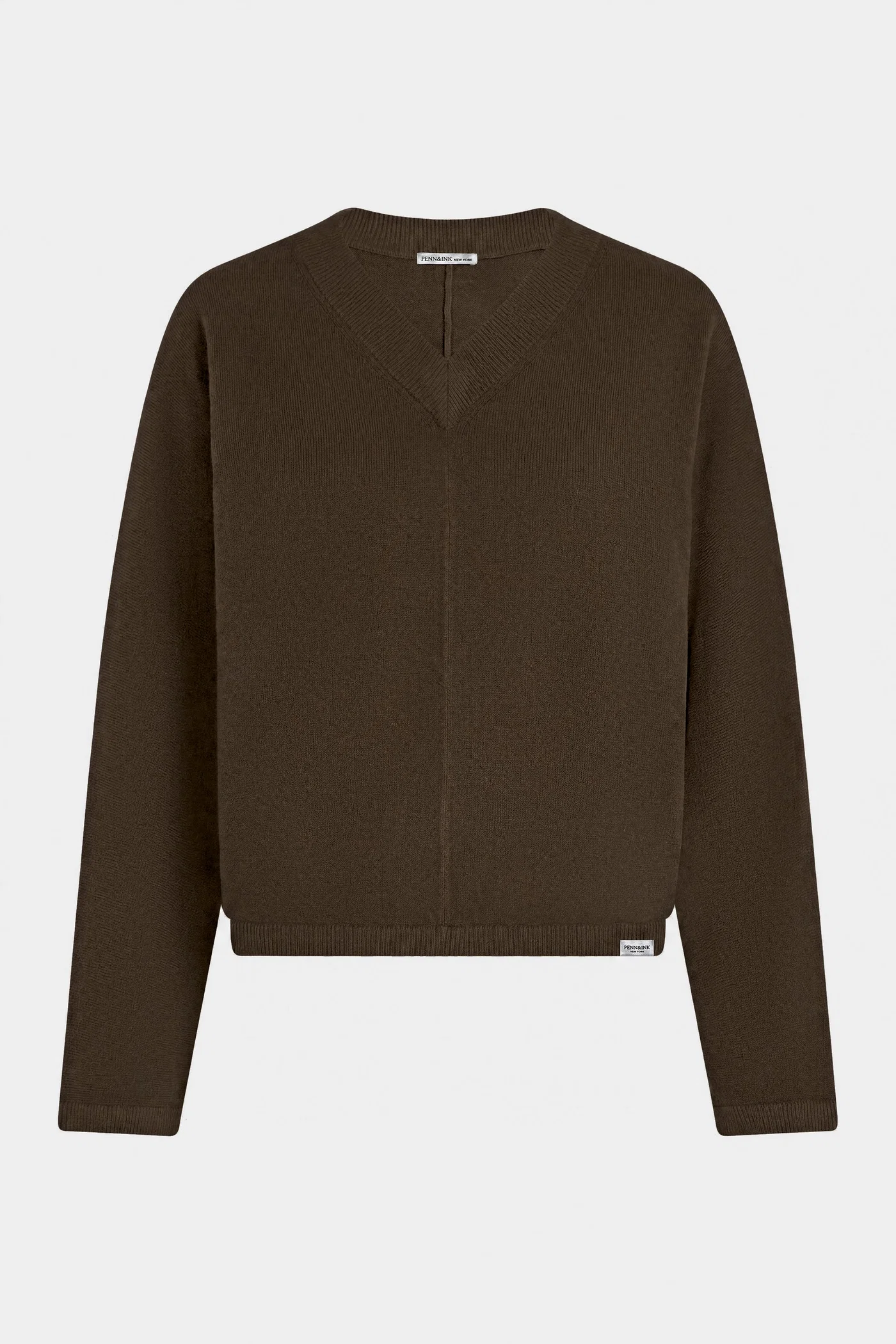 Penn & Ink NY  - Jumper Tabac - 5