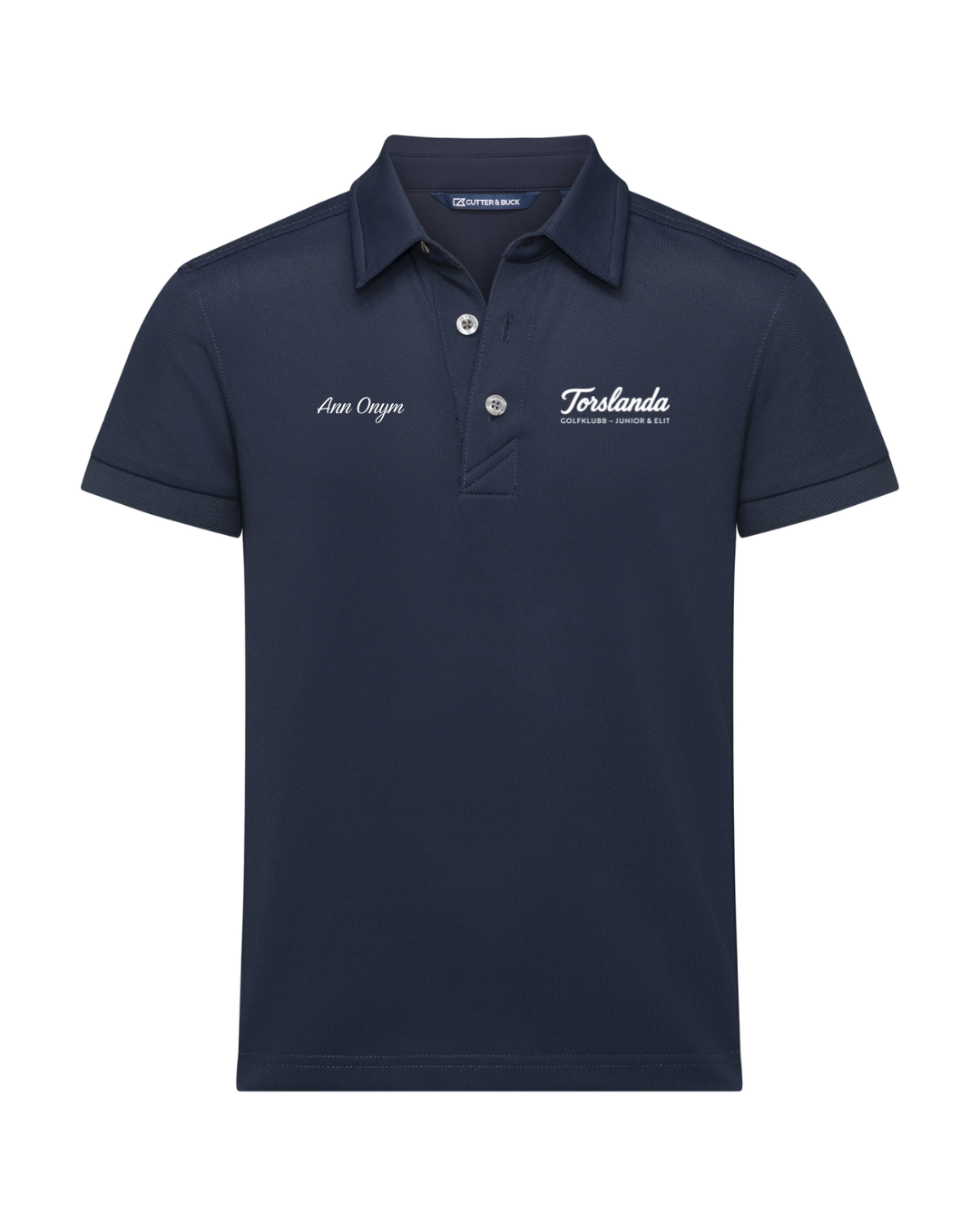 Virtue Polo Solid Junior marin Torslanda GK