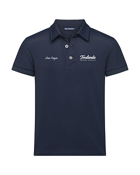 Virtue Polo Solid Junior marin Torslanda GK