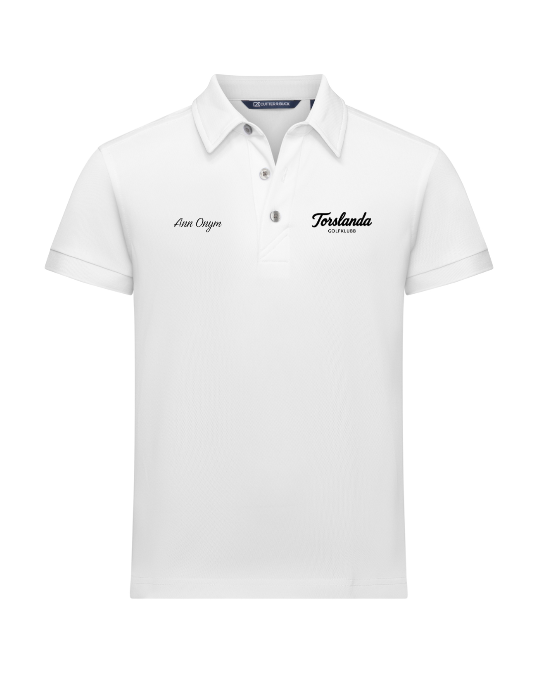 Virtue Polo Solid Junior vit Torslanda GK