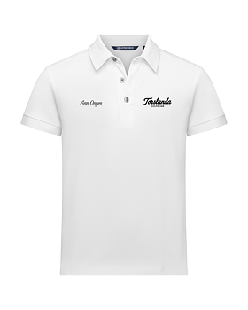 Virtue Polo Solid Junior vit Torslanda GK