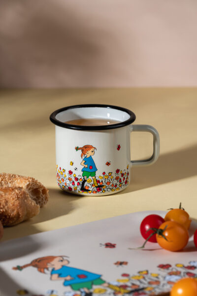 Emaljmugg Be more Pippi 3,7 dl - 3