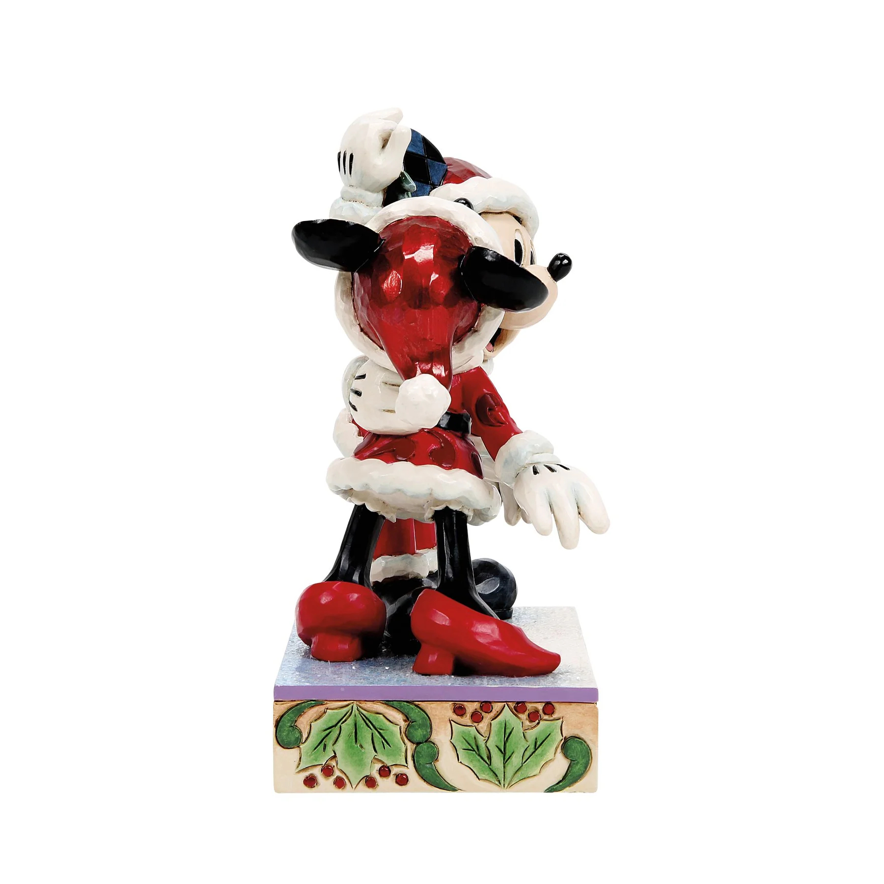 Jim Shore Disney Figurin - Mickey and Minnie Mistletoe - 2