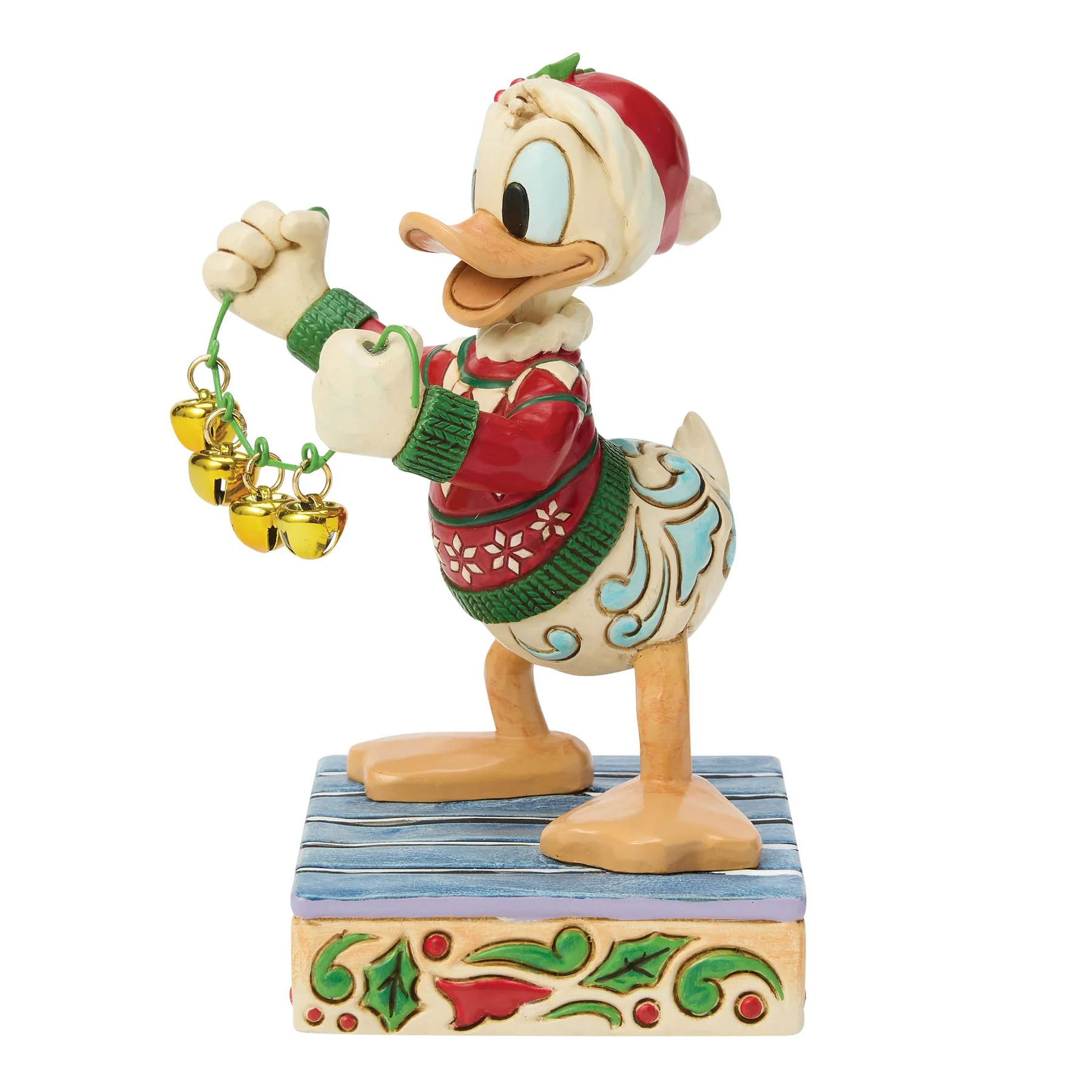 Jim Shore Disney Figurin - Donald Duck with Bells - 3