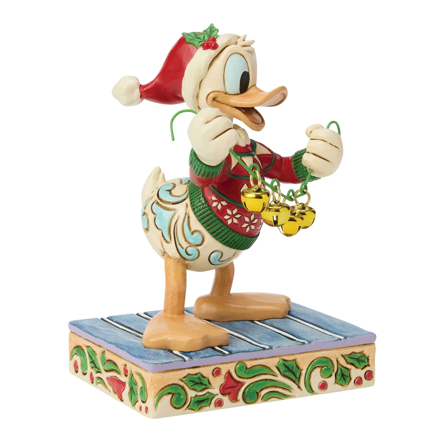 Jim Shore Disney Figurin - Donald Duck with Bells - 2