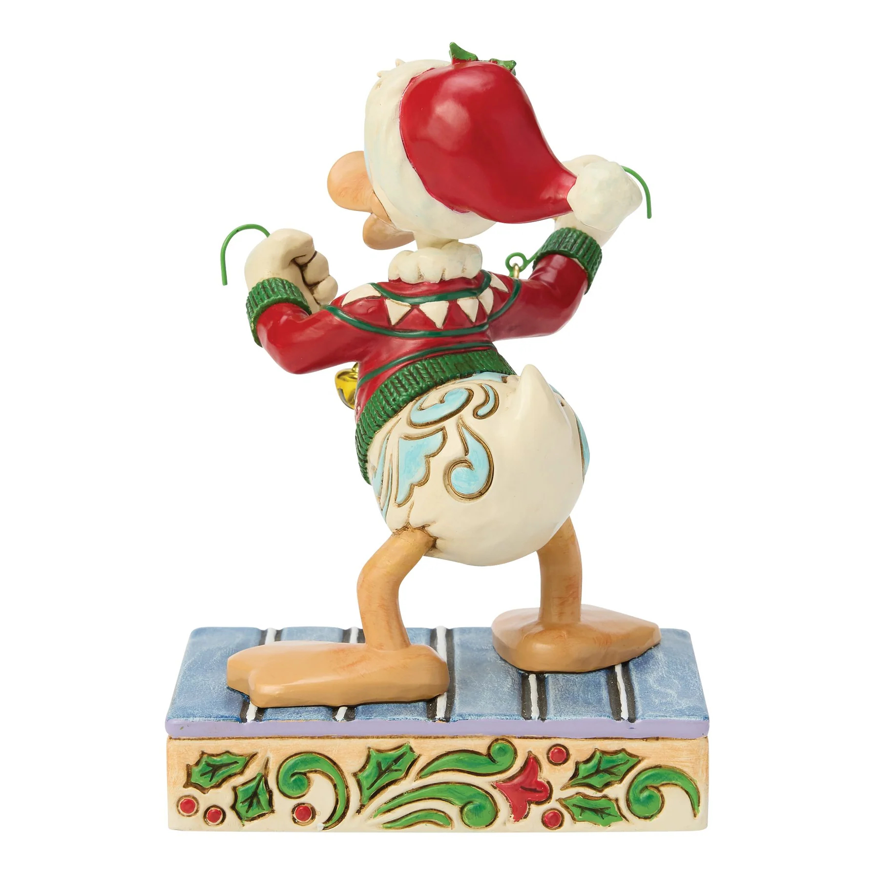 Jim Shore Disney Figurin - Donald Duck with Bells - 4