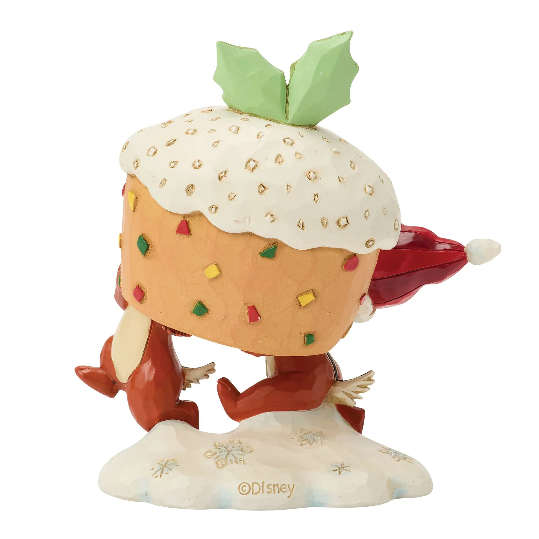 Jim Shore Disney Figurin - Chip & Dale Fruitcake - 2
