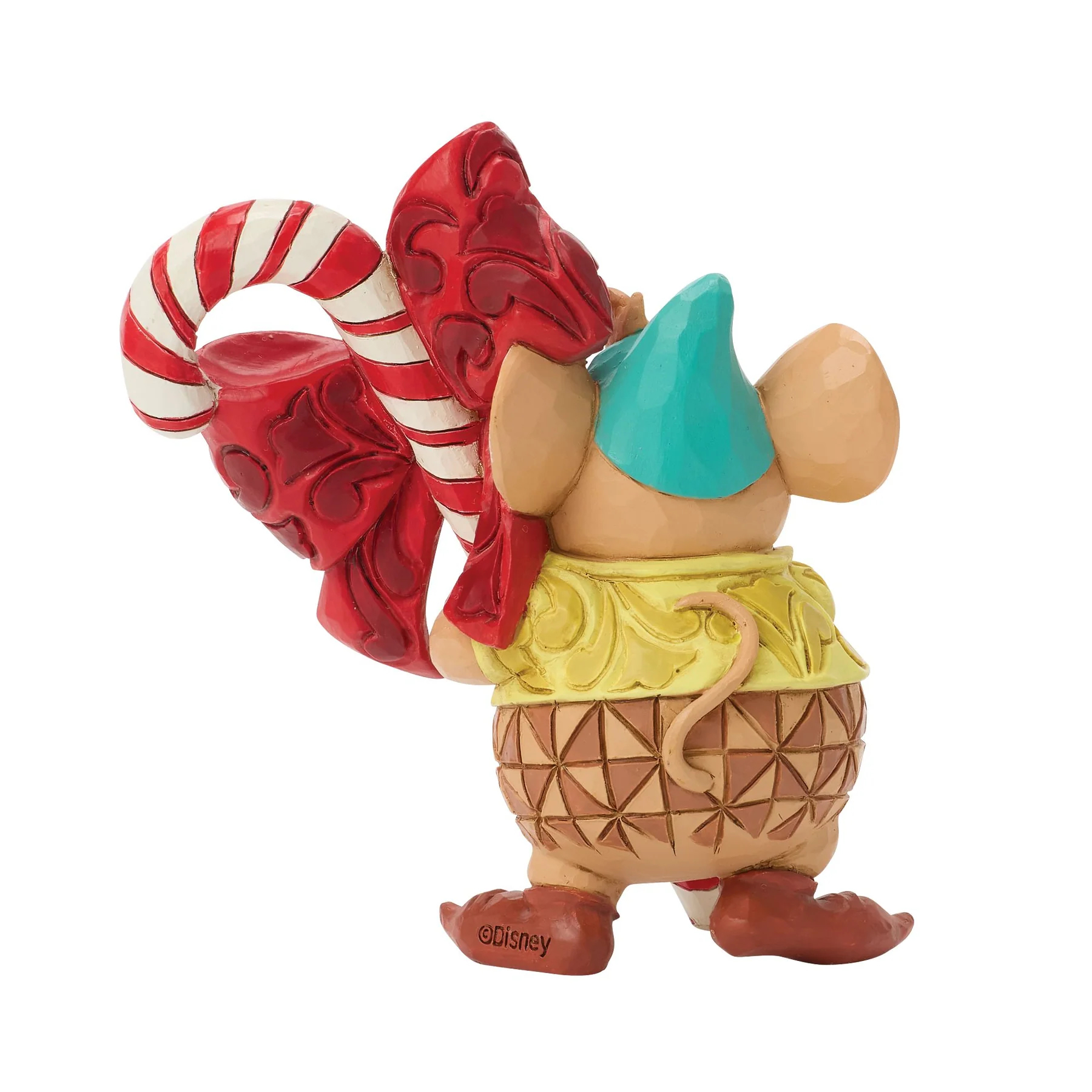 Jim Shore Disney Figurin - Gus Candy Cane Mini - 2