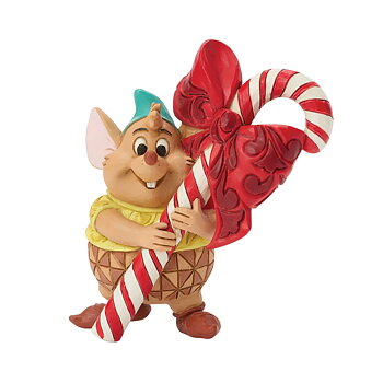 Jim Shore Disney Figurin - Gus Candy Cane Mini