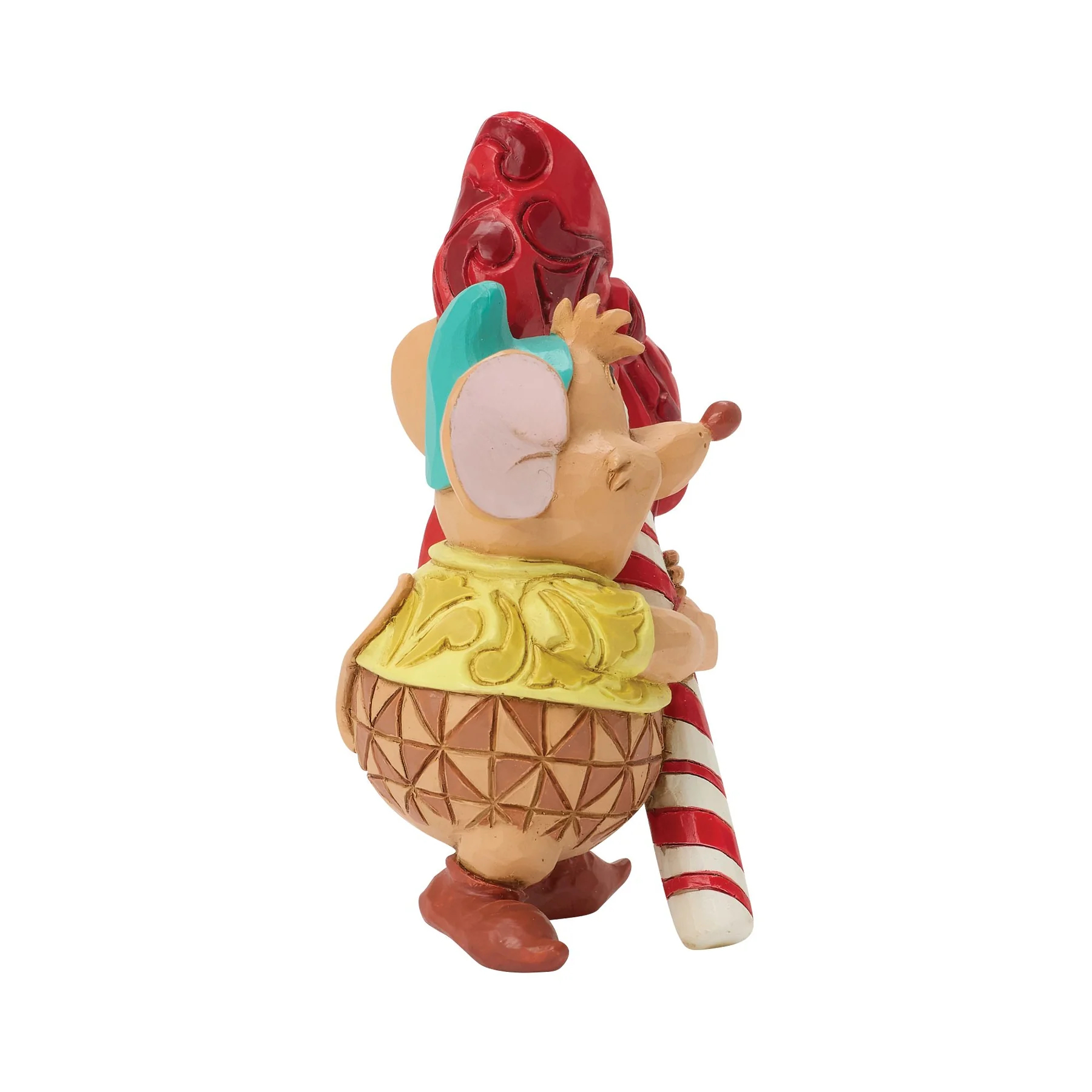 Jim Shore Disney Figurin - Gus Candy Cane Mini - 4